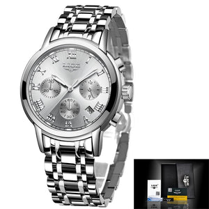 New Fashion Women Watches LIGE Top Brand Ladies Luxury Creative Steel Women Bracelet Watches Female Quartz Waterproof Watch Gift | TageUnlimited