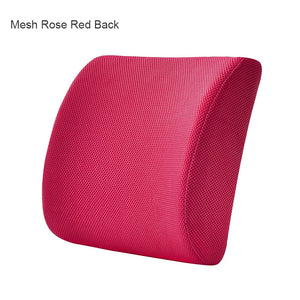 Orthopedics Hemorrhoids Seat Cushion Memory Foam Car Rebound Cushion Office Chair Lumbar Support Pain Relief Breathable Pillow | TageUnlimited