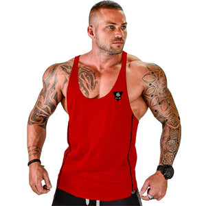Mens Bodybuilding Tank top Gyms Fitness sleeveless shirt New Male Cotton clothing Fashion Singlet vest Undershirt | TageUnlimited