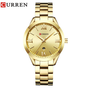 CURREN Gold Watch Women Watches Ladies Creative Steel Women&#39;s Bracelet Watches Female Clock Relogio Feminino Montre Femme | TageUnlimited