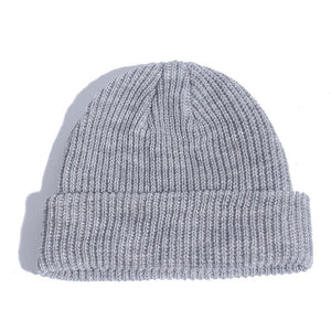 Fashion Hip Hop Beanie Knitted Hat Men Skullcap Women Winter Warm Brimless Baggy Melon Cap Cuff Docker Fisherman Beanies Hats | TageUnlimited