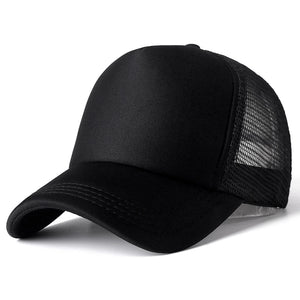 Unisex Cap Casual Plain Mesh Baseball Cap Adjustable Snapback Hats. | TageUnlimited