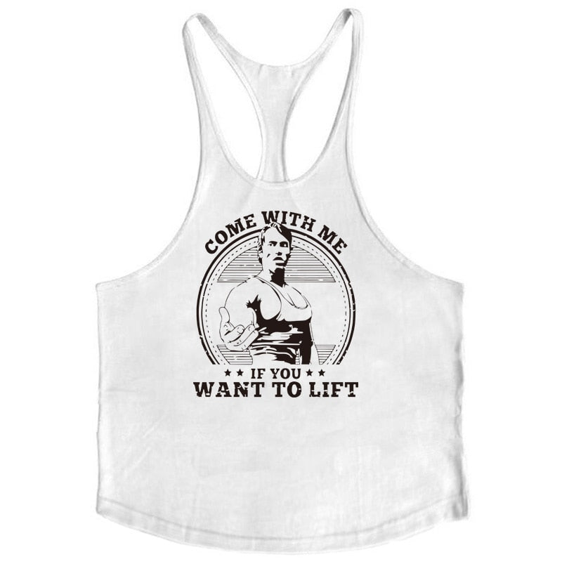Brand Fitness Clothing Bodybuilding Singlets Tank Top Men Muscle Shirt Sportwear Vests Cotton Stringer Tops | TageUnlimited
