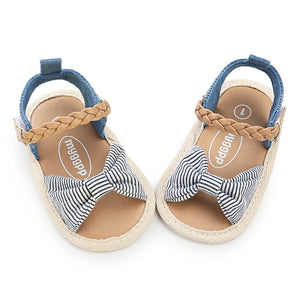 Baby Girl Shoes Infant Canvas Bow-knot Kids Beach Baby Walking Shoes First Walkers New | TageUnlimited