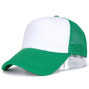 Unisex Cap Casual Plain Mesh Baseball Cap Adjustable Snapback Hats. | TageUnlimited