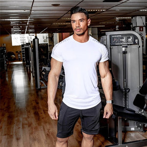 Bodybuilding and Fitness Shirts Mens Short Sleeve T-shirt GymS Shirt Men Muscle Tights Gasp Fitness T Shirt tops | TageUnlimited