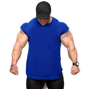 Mens Gym Singlets Sweatshirts sleeveless Vest letters print Bodybuilding Fitness male tank top Shirts Casual Muscle shirt | TageUnlimited