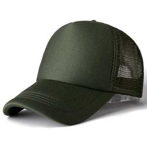 Unisex Cap Casual Plain Mesh Baseball Cap Adjustable Snapback Hats. | TageUnlimited
