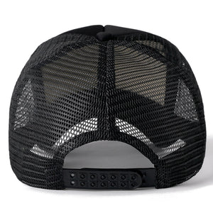 Unisex Cap Casual Plain Mesh Baseball Cap Adjustable Snapback Hats.