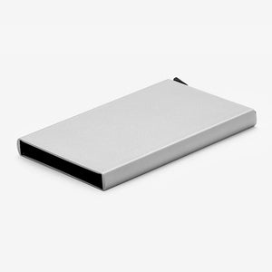 Anti-theft ID Credit Card Holder Minimalist Porte Carte Thin Aluminium Metal Wallets Pocket Case Bank Women Men Credit Card Box | TageUnlimited