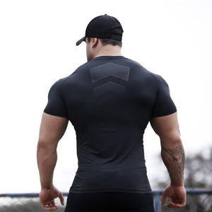 Bodybuilding and Fitness Shirts Mens Short Sleeve T-shirt GymS Shirt Men Muscle Tights Gasp Fitness T Shirt tops | TageUnlimited