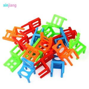 18Pcs/Set Balance Chairs Board Game Children Puzzle Stacking Chairs Toys Funny Game toys Kids Educational Balance Toys | TageUnlimited