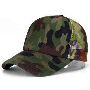 Unisex Cap Casual Plain Mesh Baseball Cap Adjustable Snapback Hats. | TageUnlimited