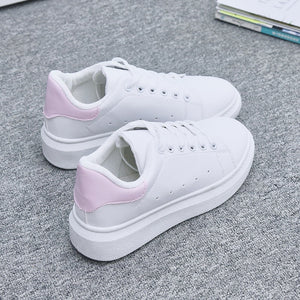 Women Shoes Fashion White Sneakers Chunky Vulcanize Shoes Female  Spring Summer Platform Tenis Feminino Women Casual Shoes | TageUnlimited