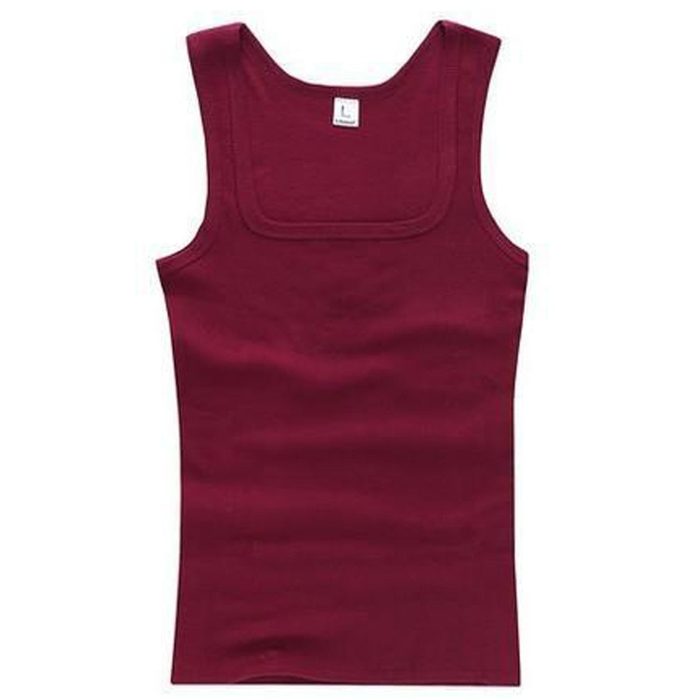 Summer Plus Size Men Clothing Tank Tops Black White Gray Singlets Sleeveless Fitness Men Vest Casual Bodybuilding Vest New | TageUnlimited