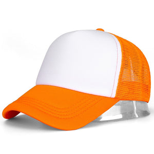 Unisex Cap Casual Plain Mesh Baseball Cap Adjustable Snapback Hats. | TageUnlimited
