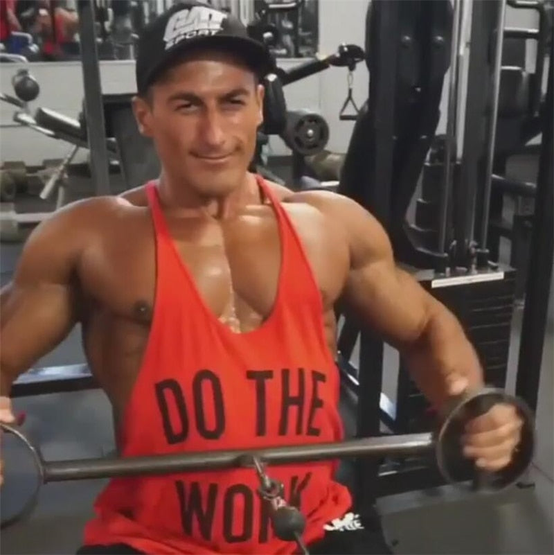 Brand Fitness Clothing Bodybuilding Singlets Tank Top Men Muscle Shirt Sportwear Vests Cotton Stringer Tops | TageUnlimited