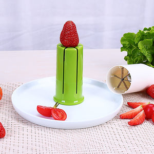 Creative Vegetable Cutters Fruit Kitchen Cucumber Carrot Divider Strawberry Slicer Splitter Kitchen Gadget Accessories | TageUnlimited