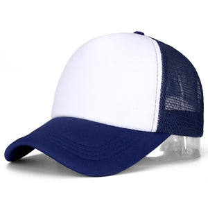 Unisex Cap Casual Plain Mesh Baseball Cap Adjustable Snapback Hats. | TageUnlimited