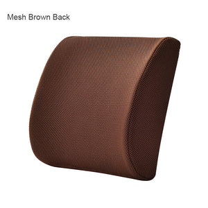 Orthopedics Hemorrhoids Seat Cushion Memory Foam Car Rebound Cushion Office Chair Lumbar Support Pain Relief Breathable Pillow | TageUnlimited
