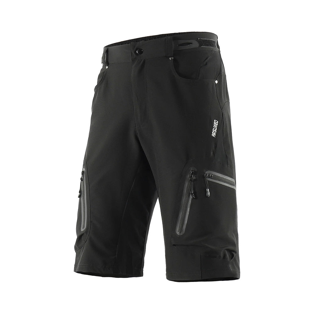 ARSUXEO Men&#39;s Outdoor Sports Cycling Shorts MTB Downhill Trousers Mountain Bike Bicycle Shorts Water Resistant Loose Fit 1202 | TageUnlimited