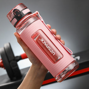 UZSPACE Sport Water Bottles BPA Free Portable Gym Anti-fall Leak-proof Large Capacity Fitness Kettle Tritan Plastic Drink Bottle | 0 | TageUnlimited