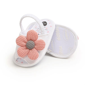 Newborn Toddler Baby Infant Shoes Cute Striped Kids Girl Summer Soft Sole Bow Sandal Shoes 0-18M | TageUnlimited
