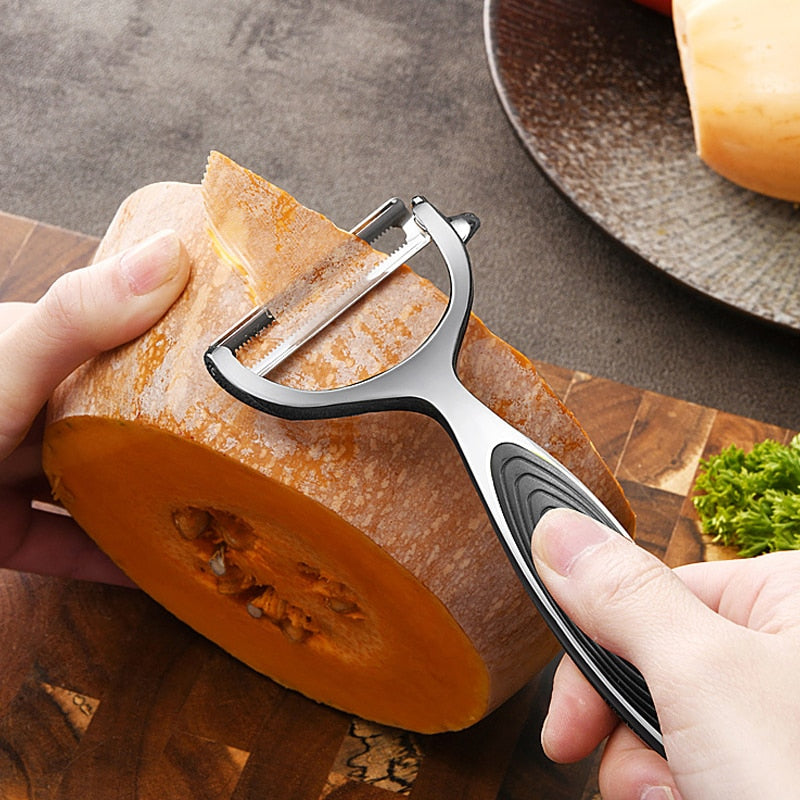 Fruit and Vegetable Peeler, Kitchen Accessories, Stainless Steel Sharp Fruit and Vegetable Peeler ,Kitchen Gadget | TageUnlimited