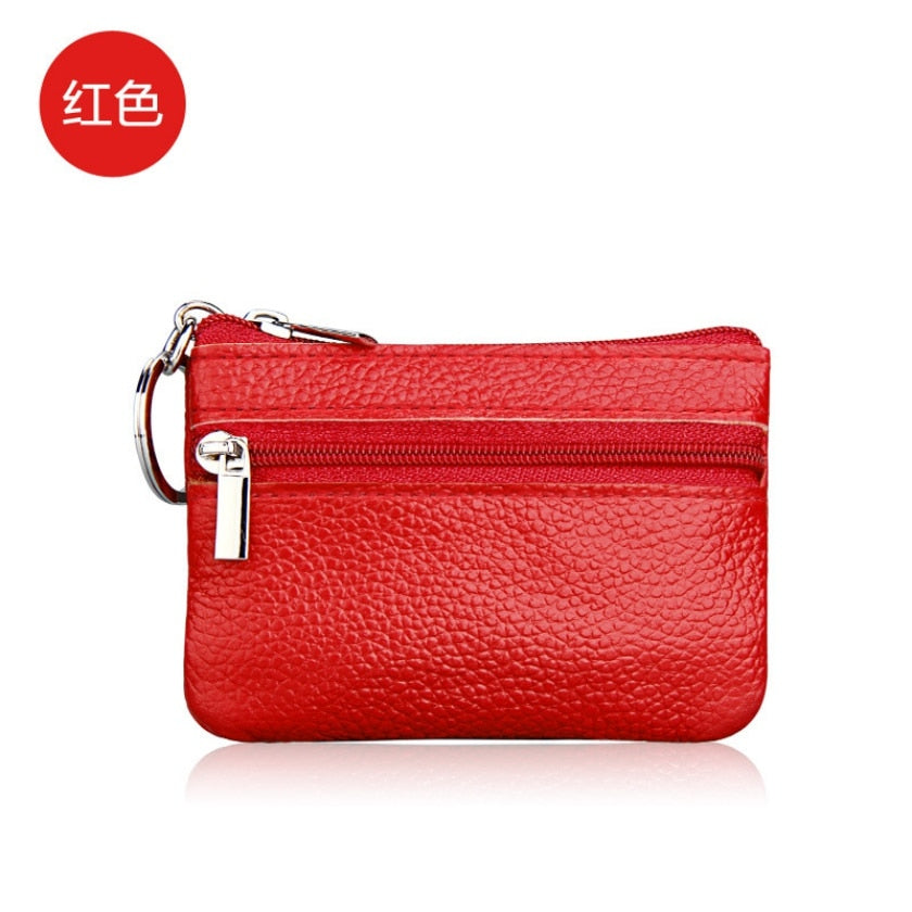 Women Genuine Leather Coin Purse Female Wallets Women Zipper Coin Purses Children Storage Pocket Bags Pouch #C | 0 | TageUnlimited