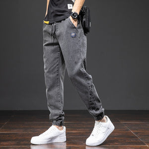 Spring Summer Black Blue Cargo Jeans Men Streetwear Denim Jogger Pants Men Baggy Harem Jean Trousers Plus Size 6XL 7XL 8XL | TageUnlimited