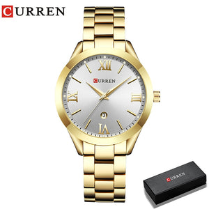 CURREN Gold Watch Women Watches Ladies Creative Steel Women&#39;s Bracelet Watches Female Clock Relogio Feminino Montre Femme | TageUnlimited