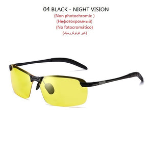 Photochromic Sunglasses Men Polarized Driving Chameleon Glasses Male Change Color Sun Glasses Day Night Vision Driver&#39;s Eyewear | TageUnlimited