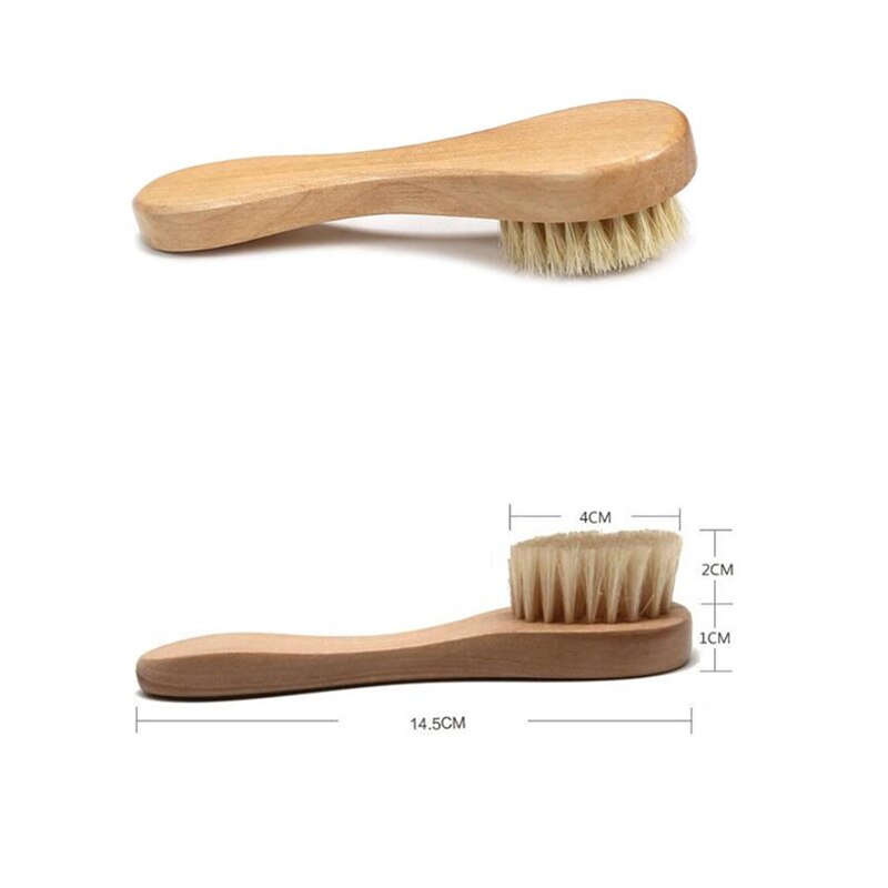 Dry Brushing Body Shower Brush Dead Skin Remover Exfoliating Face Scrubber Boar Bristle Body SPA Wet Bath Brushes | TageUnlimited