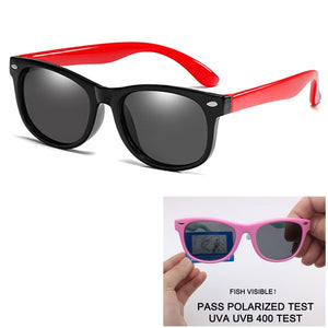 LongKeeper Kids Polarized Sunglasses TR90 Boys Girls Sun Glasses Silicone Safety Glasses Gift For Children Baby UV400 Eyewear | TageUnlimited