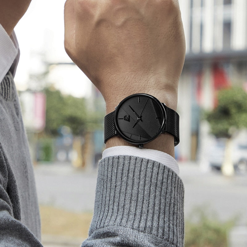 Reloj Watches Mens Ultra-thin Watch Simple Men Business Quartz Wristwatch relogio masculino | TageUnlimited
