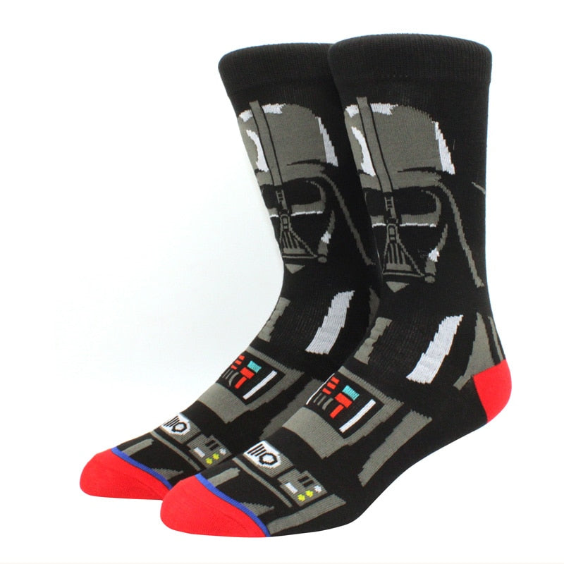 Star Wars Movie Stockings Master Yoda R2-D2 Cosplay Socks Wookiee Jedi Knight Novelty Men&#39;s Women&#39;s Socks Spring Autumn Winter | TageUnlimited