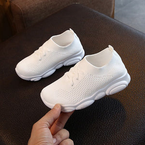 Baby Sneakers  Fashion Children Flat Shoes Infant Kids Baby Girls Boys Solid Stretch Mesh Sport Running Sneakers Shoes | TageUnlimited