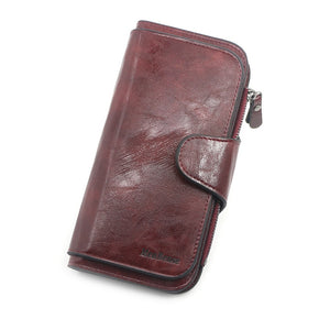 Women wallet made of leather Wallets Three fold VINTAGE Womens purses mobile phone Purse Female Coin Purse Carteira Feminina | TageUnlimited