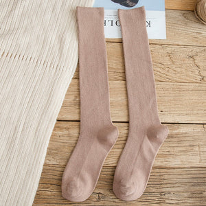 10 Colors Autumn New Women&#39;s Socks Cotton Winter Long Socks Harajuku Female Trick Warm Solid Color Sock Casual Ladies Sox | TageUnlimited