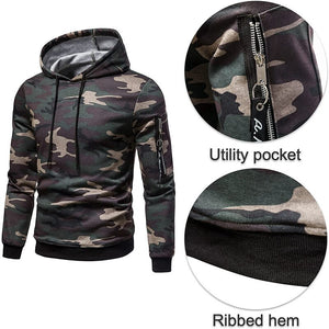 Mens 2 Piece Tracksuit Sweatsuit Jogging Casual Warm Breathable Wicking Fitness Running Sportswear Military Tactical Hoodie+Pant | TageUnlimited