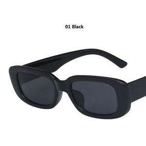 Small Rectangle Sunglasses Women Oval Vintage Brand Designer Square Sun Glasses For Women Shades Female Eyewear Anti-glare UV400 | TageUnlimited
