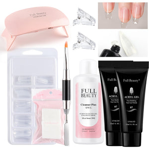 5pcs Quick Builder Nail Kits Finger Poly Extension Nail Gel Manicure Soak Off Crystal Gel Nail Polish No Pain Acrylic Gel GL1791 | TageUnlimited