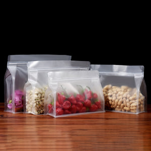 Silicone Food Storage Containers Leakproof Containers Reusable Stand Up Zip Shut Bag Cup Fresh Bag Food Storage Bag Fresh Wrap | TageUnlimited