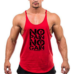 Summer Y Back Gym Stringer Tank Top Men Cotton Clothing Bodybuilding Sleeveless Shirt Fitness Vest Muscle Singlets Workout Tank | TageUnlimited