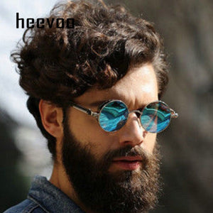 Metal Steampunk Sunglasses Men Women Fashion Round Glasses Brand Designer Vintage Sun Glasses High Quality | TageUnlimited