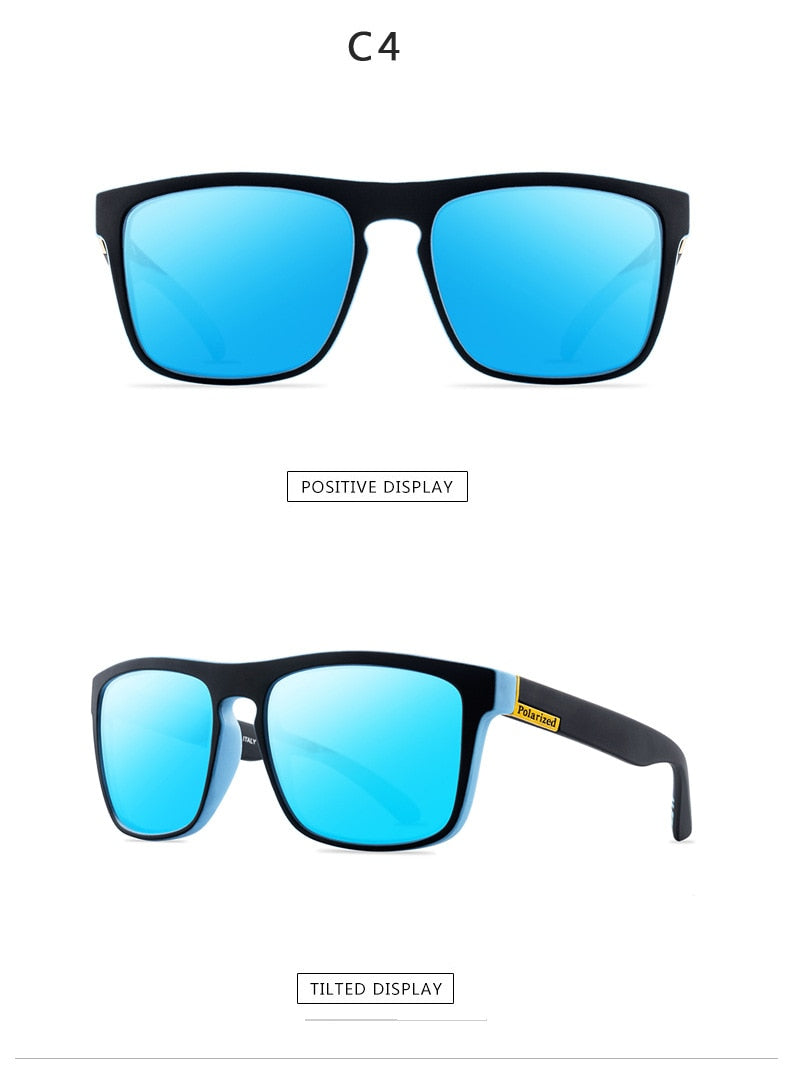 New Fashion Guy Sun Glasses Polarized Sunglasses Men Classic Design Mirror Square Ladies Sun Glasses Women | TageUnlimited