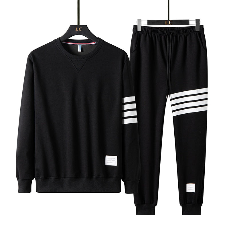 Brand Autumn Winter Men Sets Pants Clothing Sweatsuit Fashion Clothes Trousers Sportswear Sweatpants Long Sleeve Tracksuits | TageUnlimited