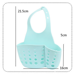 Kitchen Gadgets Portable Basket Home Kitchen Hanging Drain Basket Bag Bath Storage Tools Sink Holder Kitchen Accessory Utensils | TageUnlimited