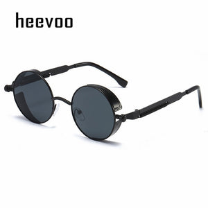 Metal Steampunk Sunglasses Men Women Fashion Round Glasses Brand Designer Vintage Sun Glasses High Quality | TageUnlimited
