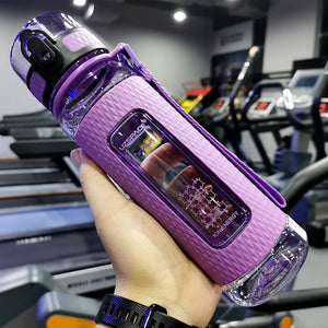 UZSPACE Sport Water Bottles BPA Free Portable Gym Anti-fall Leak-proof Large Capacity Fitness Kettle Tritan Plastic Drink Bottle | 0 | TageUnlimited